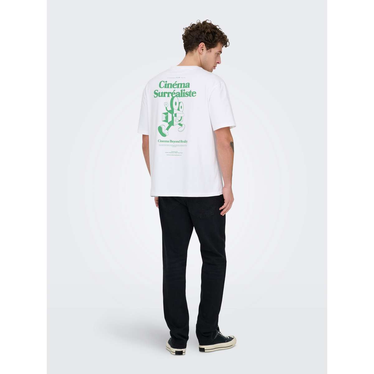 ONLY & SONS MEN΄S WEFT REGULAR FIT COTTON JAX TAI DENIM 22036821 BLACK